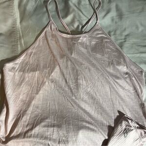 Asics Gray Sleeveless Tank Top